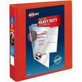 Heavy-Duty View 3 Ring Binder, 1.5" One
