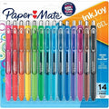 Pen, Assorted, Non-Erasable, Gel, PK14