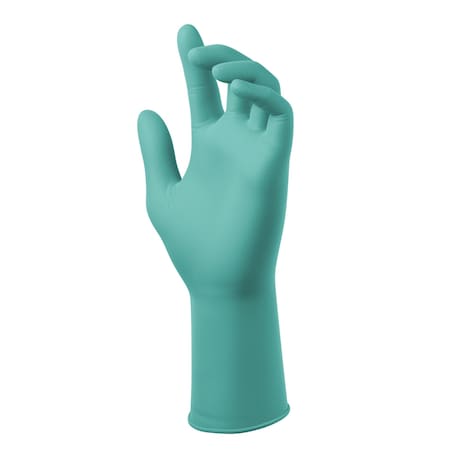 Powerform X5, Disposable Gloves, 4.9 mil Palm, Nitrile, Powder-Free, S, 100 PK, Green