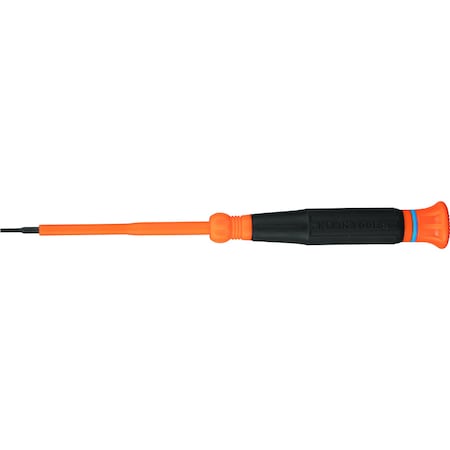 Insulated Screwdriver, Slotted 1/16-Inch