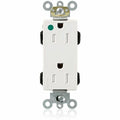 Straight Blade Receptacle, 5-15R, 15 A, 125V AC, Flush Mount, Self-Grounded