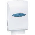 Paper Towel Dispenser, C-Fold/Multifold, 7 7/8 in Paper Towel Width, White