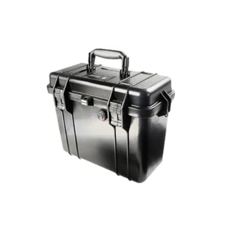 Black Protective Case, 16.4"L x 8.71"W x 13.15"D