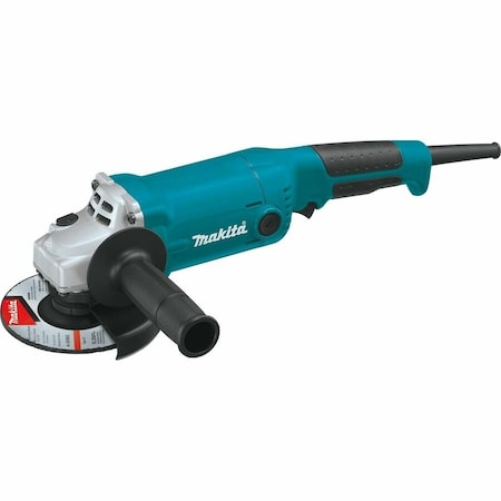 5" Angle Grinder, 10.5A, Trigger, AC/DC