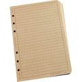 Loose Leaf Paper, 4-5/8 x 7, Tan, PK100