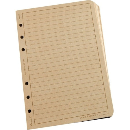 Loose Leaf Paper, 4-5/8 x 7, Tan, PK100