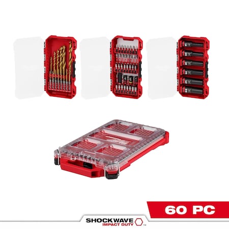 Drill and Driver Bit Set, Alloy Steel