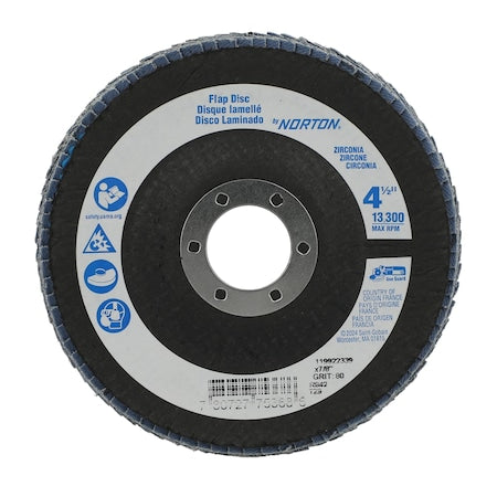 Fiber Disc, 4 1/2 in Dia, 7/8in Arbor