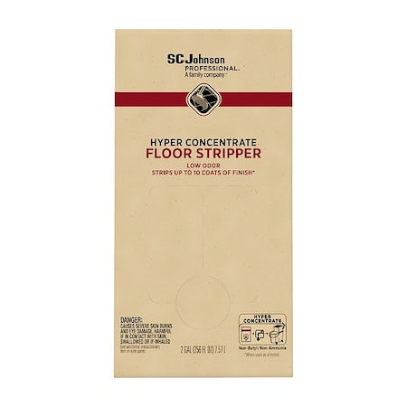 Floor Stripper, Liquid, 2 gal, Bag