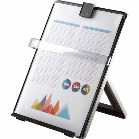 Copy Stand, Black, 11 1/4in H