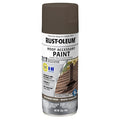 Spray Paint, Weathered Wood, Flat, 12 oz