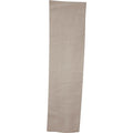 18 in L Flat Floor Pad, 16 oz Dry Wt, White, Microfiber, PK50