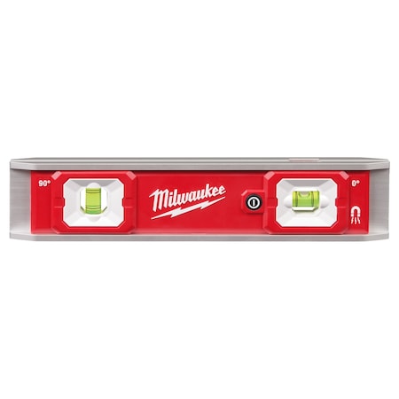 Torpedo Level, Aluminum, Magnetic