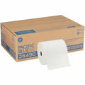 Pacific Blue Ultra Hardwound Paper Towels, 1 Ply, Continuous Roll Sheets, 1150 ft, White, 6 PK