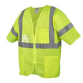 Safety Vest, Lime Mesh, Type R, Class 3