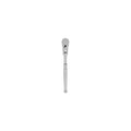 3/8 in Drive 90 Geared Teeth Pear Hand Ratchet, Polished