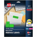 Neon Address Labels with Sure Fee, PK750