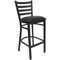 30" Ladder Back Restaurant Stool