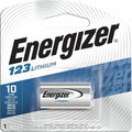 Energizer 123 Batteries, 1 Pack - For Multipurpose - 1500 mAh - 3 V DC - 1-/ Box