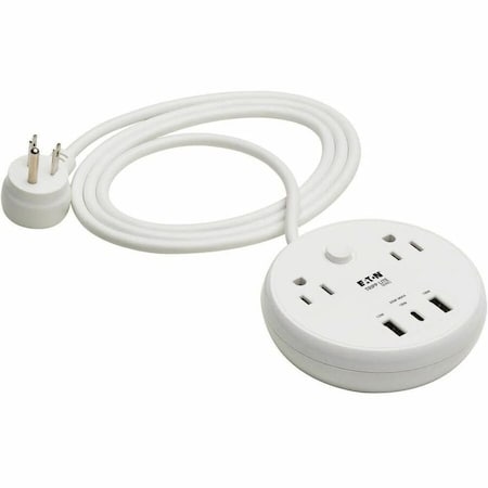 OutletStrip,White,4-5/32in,2Outlets