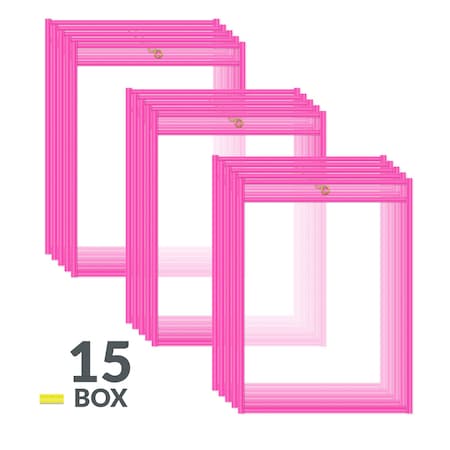 Shop Ticket Holder, Vinyl, 12 in H, PK15