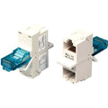 Hubbell BR851D Network Adapter - 1 Pack - 1 x RJ-45 Network Male - 2 x RJ-45 Network Female