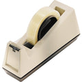 Tape Dispenser, 1 in Max. Tape Width. Plastic, Brown