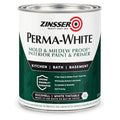 Interior Paint, Eggshell, Water Base, White, 1 qt