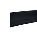 Wall Base Molding, 120 ft L, Black