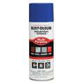 Spray Paint, OSHA Safety Blue, Gloss, Solvent, 12 oz