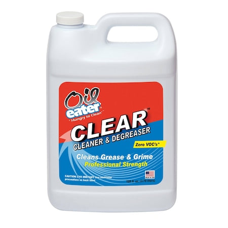 Cleaner/Degreaser, 1 Gal Jug, Liquid, Clear