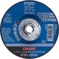 5" x 1/4 Grinding Wheel, 5/8-11 Thd. - CERAMIC SGP STEELOX - Type 27