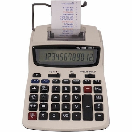 Printing Calculator, 7 1/2" W, 1 1/2" H