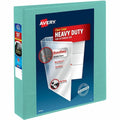 Heavy-Duty View Binders, Mint, 1.5" Slan