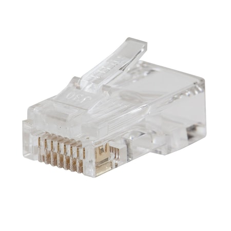 Pass-Thru Modular Data Plugs, CAT6, 200-Pack