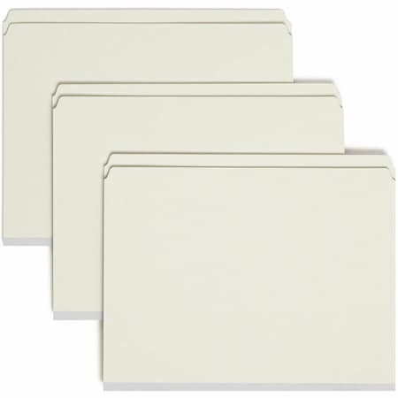 File Folders, Gray/Green, PK25