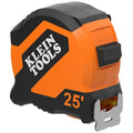 Tape Measure, 25-Foot Compact, Double-Hook