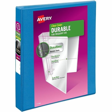 Durable View 3 Ring Binder, 1" Slant Rin