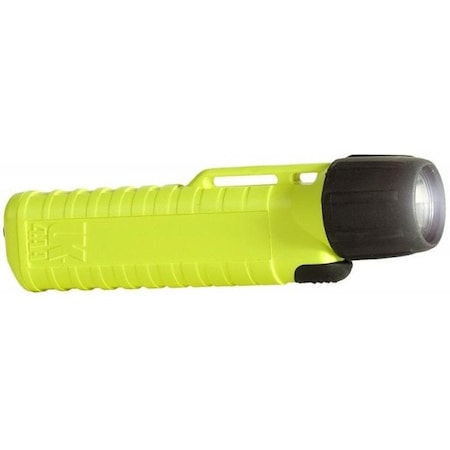 Industrial Mini Flashlight, Xenon, Yellow