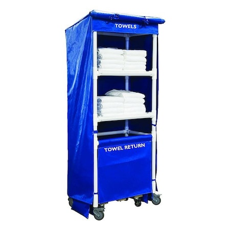Towel Station,Blue,Vinyl