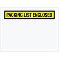 Packing List Envelopes, Yellow, PK1000
