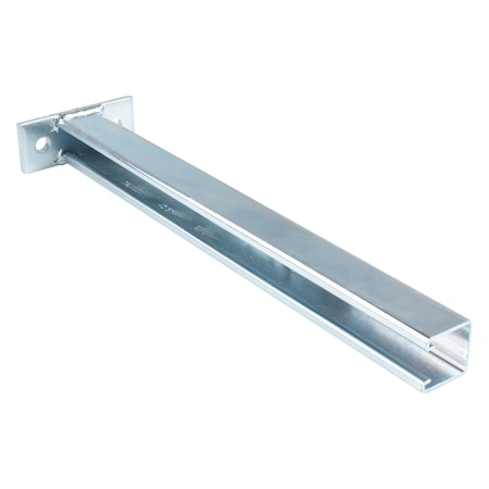 Strut Channel Fitting, Silver, 2"W, 2 Holes