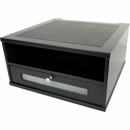 Monitor Stand, 6 1/2 in H, Black