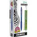 Retractable Ballpoint Pen, Medium 1.0 mm, Blue PK12