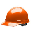Hard Hat, Ratchet, 4 Point, Orange