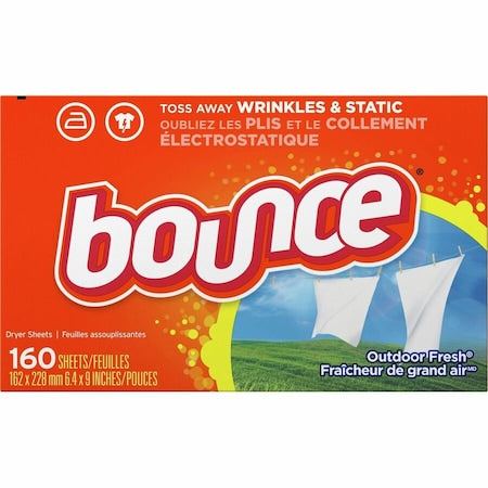 Fabric Softener Dryer Sheets, HIgh Efficiency (HE), Fresh Scent, 160 Count Box, PK6