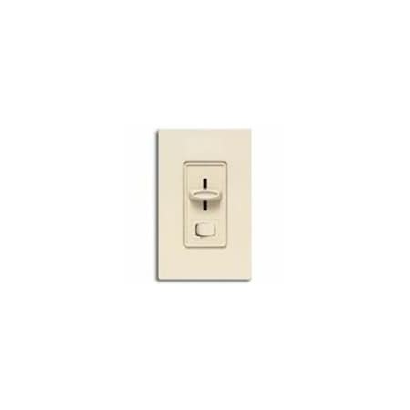 Lighting Dimmer, Slide, 3-Way, Rocker, White