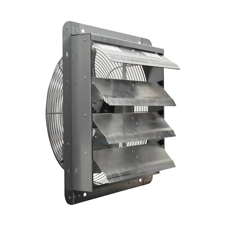 Shutter Fan,18In Bld Dia,Galvalume,120