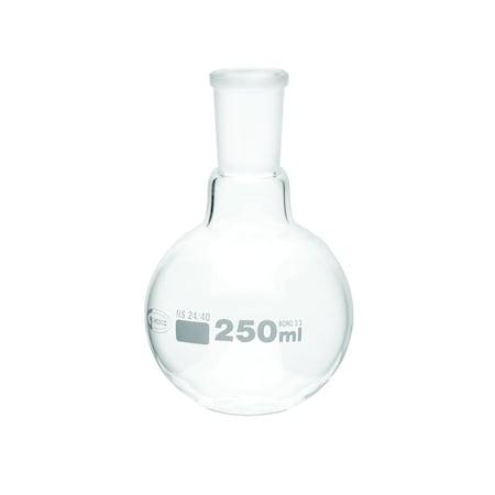Boiling Flask, Colorless, 140 mm H, PK6