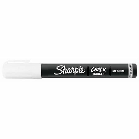 Chalk Dry Erase Marker, White